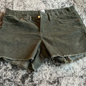 Women’s corduroy shorts